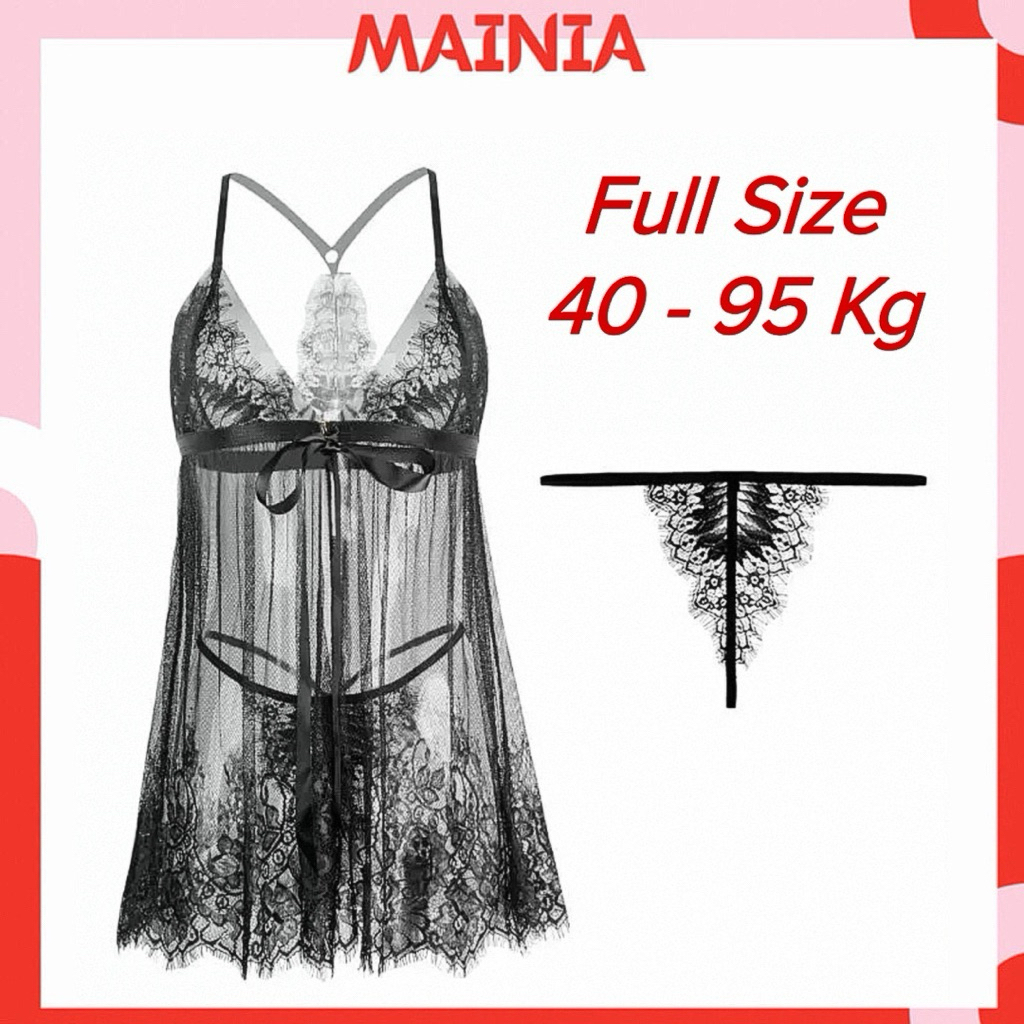 [ Full Size 40-100Kg ] Váy Ngủ Ren Hoa XT 1107 MAINIA STORE