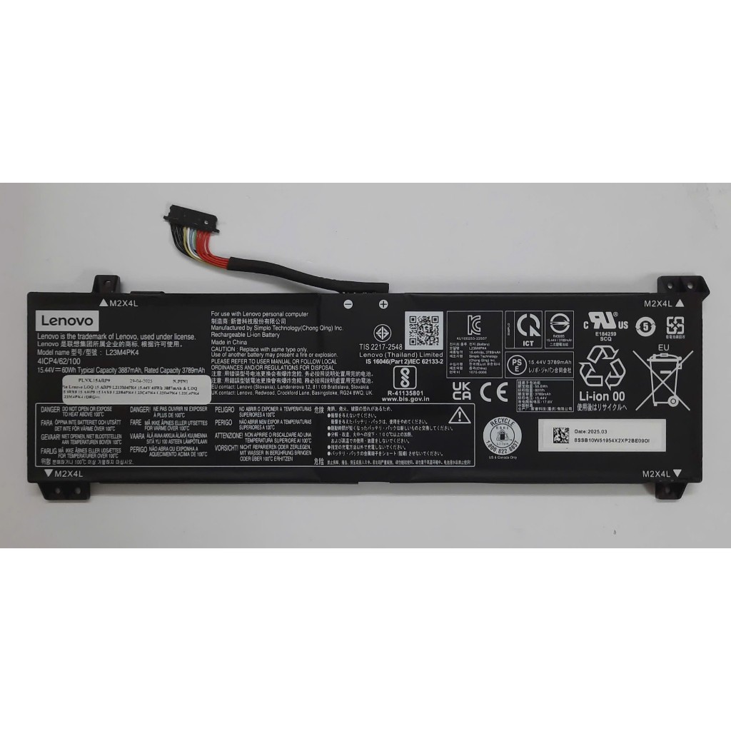 Thay Pin Laptop Lenovo LOQ 15 IRX9 ARP9 AHP9 IAX9 mã L23B4PK4 L23C4PK4 L23D4PK4 L23L4PK4 L23M4PK4