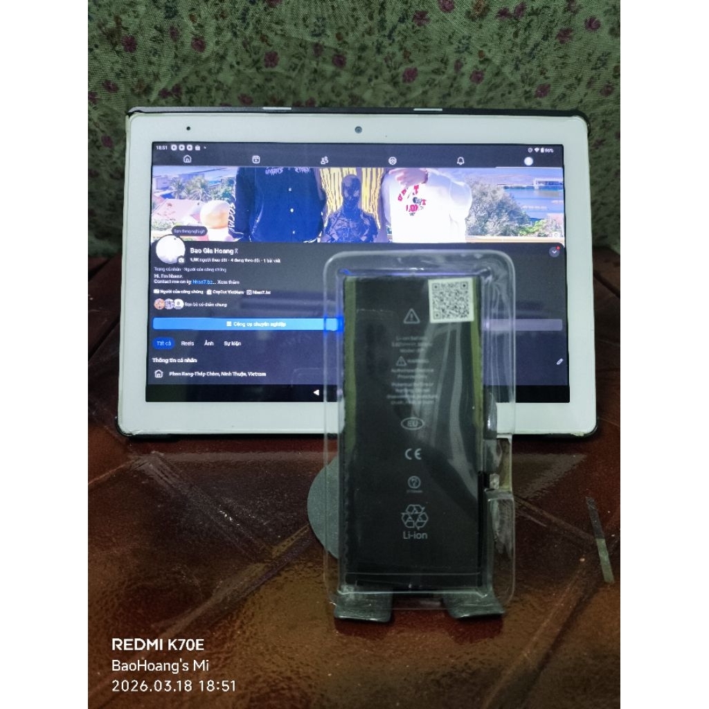 Pin cho 6 plus / 8 plus mới