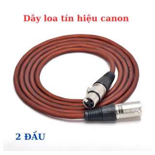 1 Sợi Dây Canon Đực - Cái chống nhiễu dài 0,8m - dây loại tốt bảo hành 1 tháng