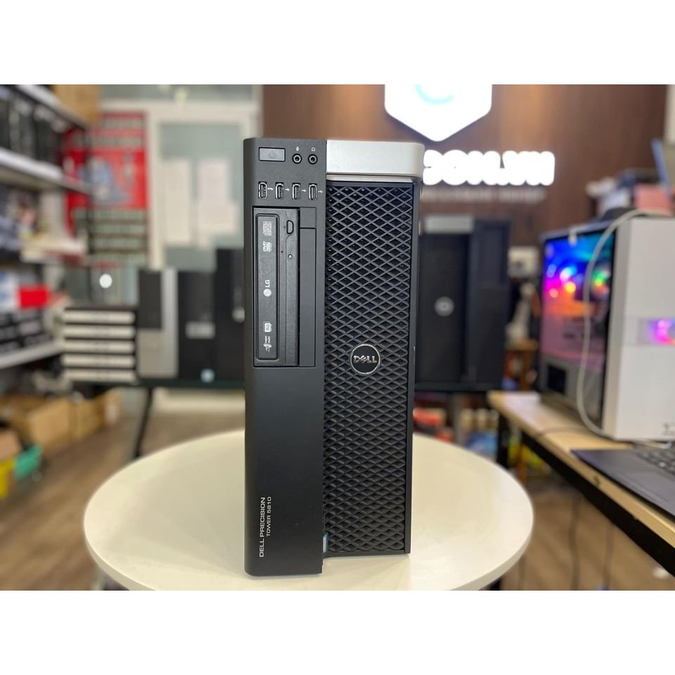 MÁY TRẠM DELL Precision T5810 Workstation CPU E5 2680 V4 - RAM 8GB D4 - SSD 128GB - VGA xuất hình. B