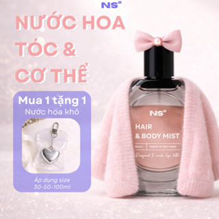 [MUA 1 TẶNG 1] Nước Hoa Tóc & Cơ Thể Note Scent Không Cồn, Giàu Vitamin E, Thơm Lâu, Dịu Nhẹ, An Toàn