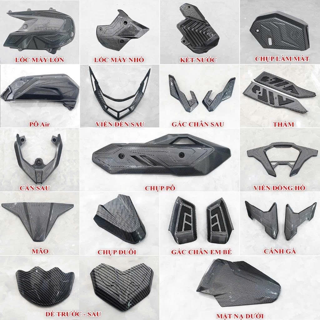 Ốp Trang Trí cho AB 2026 CARBON AirBlade 2026 AB26 125 160 Artistar