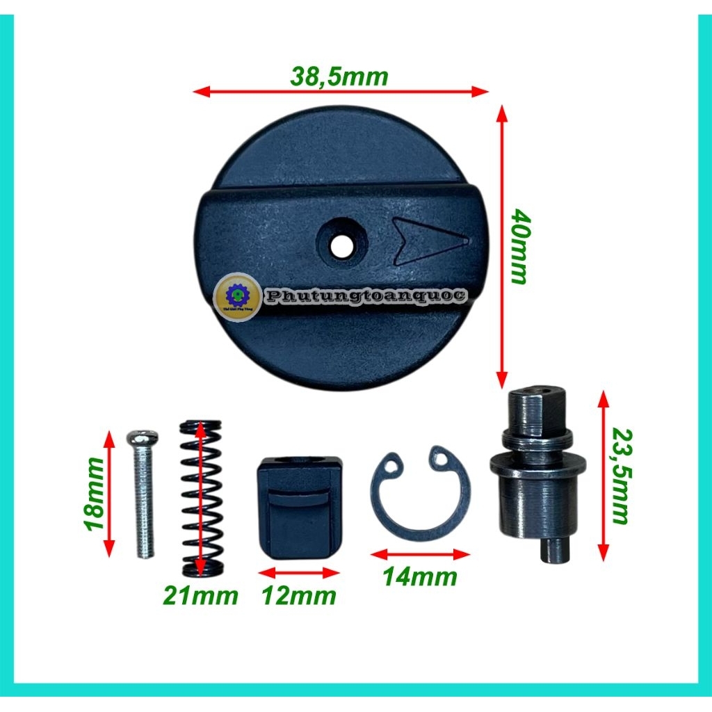 Nút Chuyển 2 Chức Năng Khoan Đục 14mm FEG EG-556 Hoặc FEG EG-560
