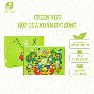 Hộp Quà Tết Green Bird Xuân Sức Sống Sang Trọng Ý Nghĩa 2026 - 8 Sản phẩm / hộp