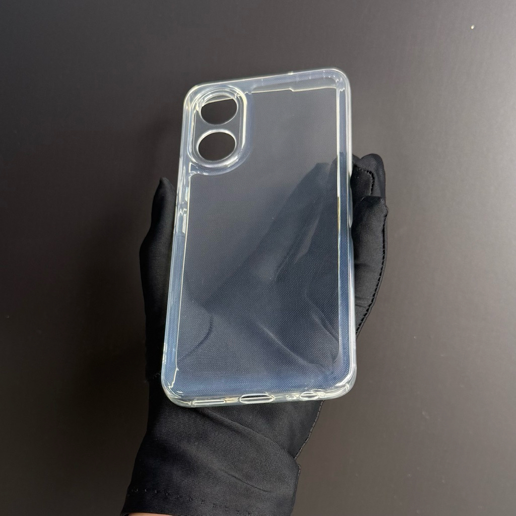 [ Vivo Y02s 4G ]Ốp Lưng Silicon Trong Suốt Space Bảo Vệ Camera