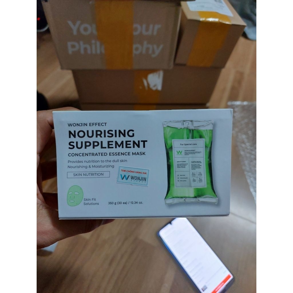 Mặt nạ daily hộp 30 miếng Wonjin