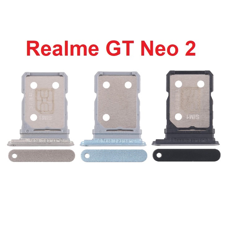 Khay SIm Realme GT Neo2 / GT Neo 2 SIM + SIM Card Tray Khay 2 SIM