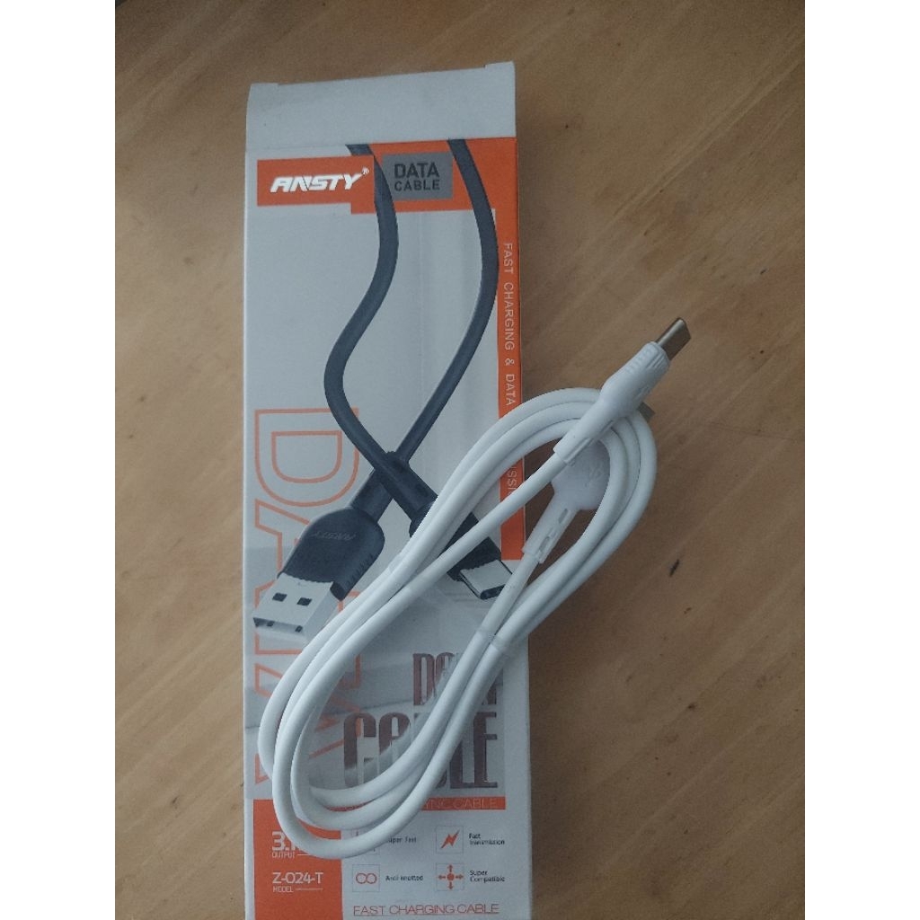 Cáp sạc nhanh type-c chính hãng Ansty