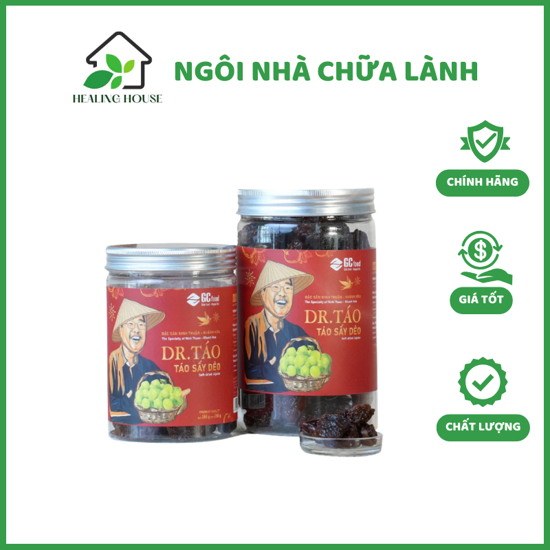 TÁO SẤY DẺO ĐẶC SẢN NINH THUẬN GC FOOD