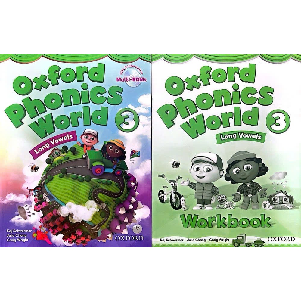 Sách Oxford Phonics World 3 - bài học + bài tập