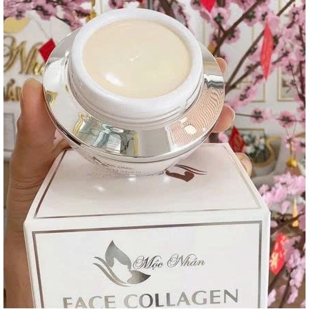 Kem Face Collagen Trắng sáng trẻ hóa da HA Mộc Nhân+QUÀ