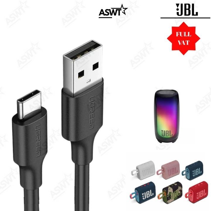 Dây sạc loa Bluetooth JBL Go 3 / JBL Pulse 5 Type C - dây xịn sạc nhanh an toàn - Bảo hành 1 năm