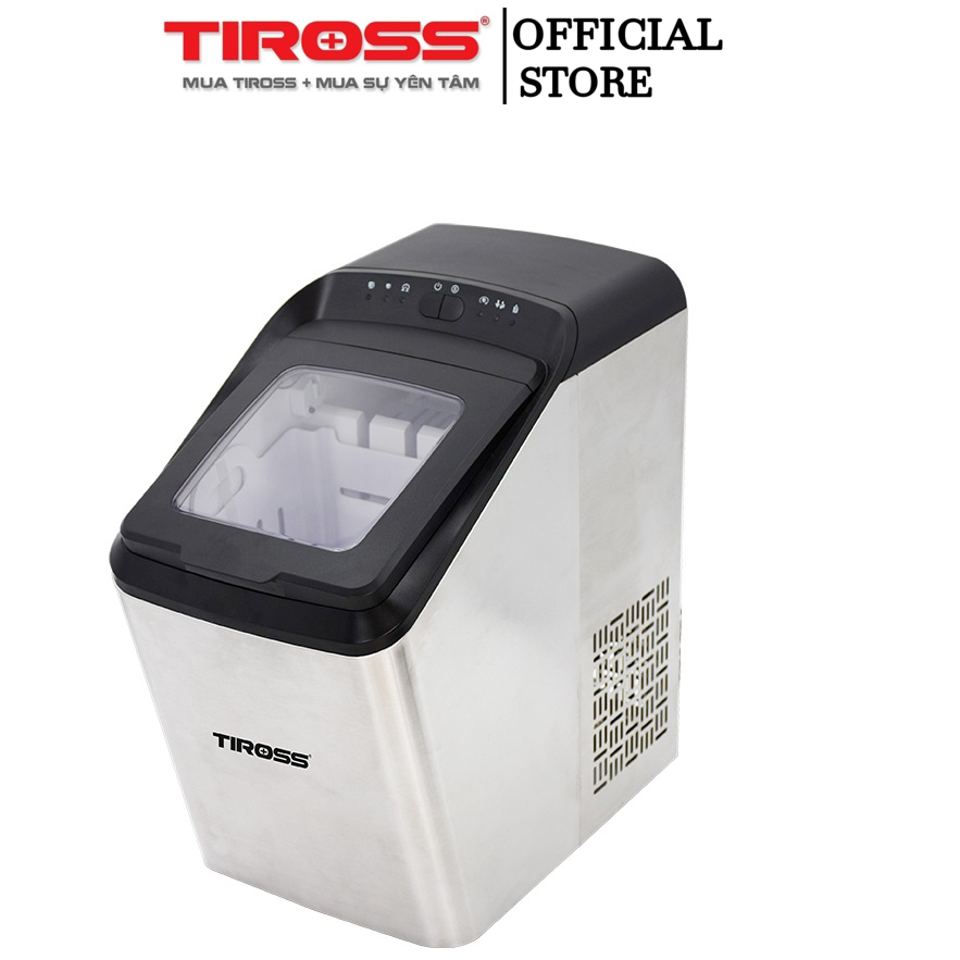 Máy Làm Đá TIROSS TS9352 145W | Máy Làm Đá Mini Chất Liệu Kim Loại và Nhựa