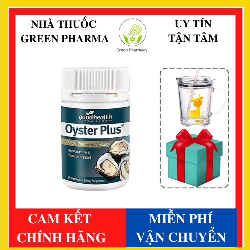 [COMBO 3 HỘP] VIÊN UỐNG Goodhealth Oyster Plus - TINH CHẤT HÀU GOODHEALTH OYSTER PLUS - 60 VIÊN