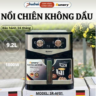 Nồi Chiên Không Dầu Sunery SR-AF01 Công Suất 1800W, Dung Tích Lớn 9.2L Rộng Rãi Tiện Lợi - Điện Máy Phúc Hải