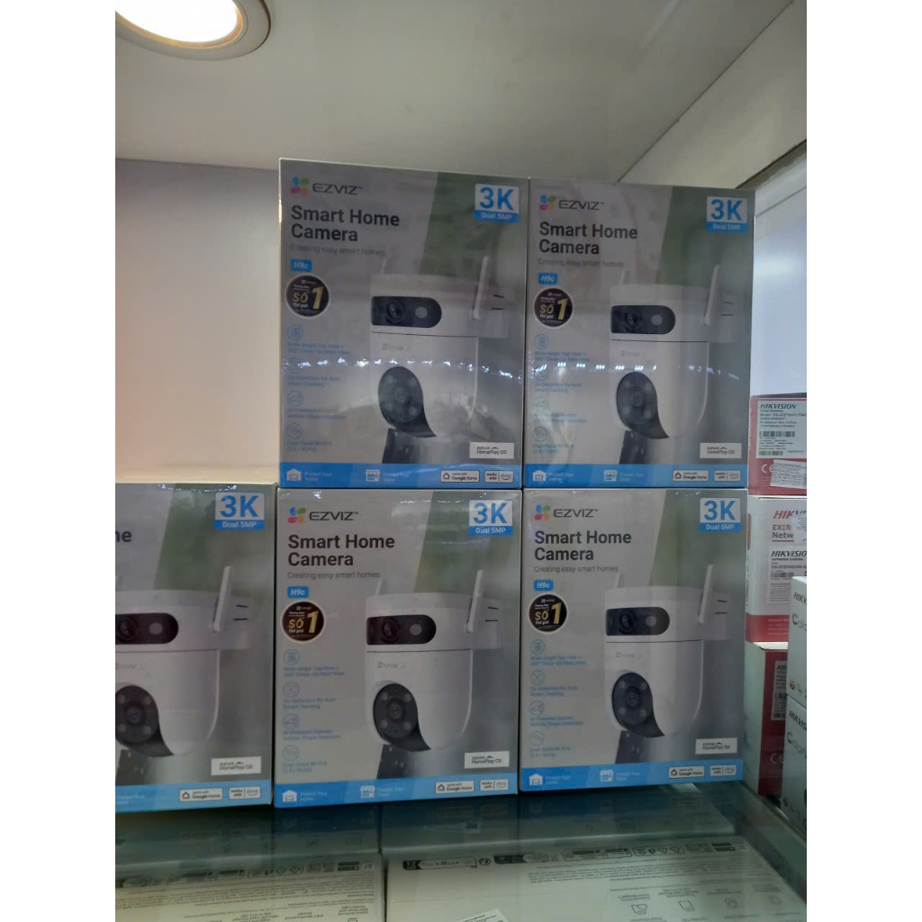 Camera IP EZVIZ H9C ngoài trời 10MP 2 mắt xoay 360 (5mp + 5mp)