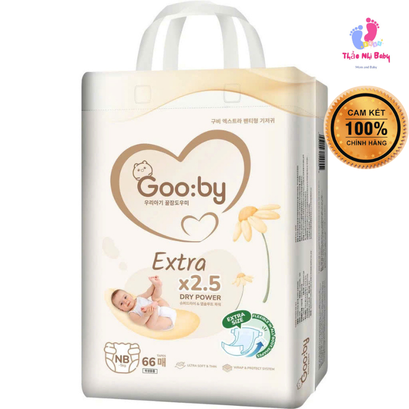 [Mix] Tã bỉm GOOBY EXTRA cao cấp chính hãng đủ size