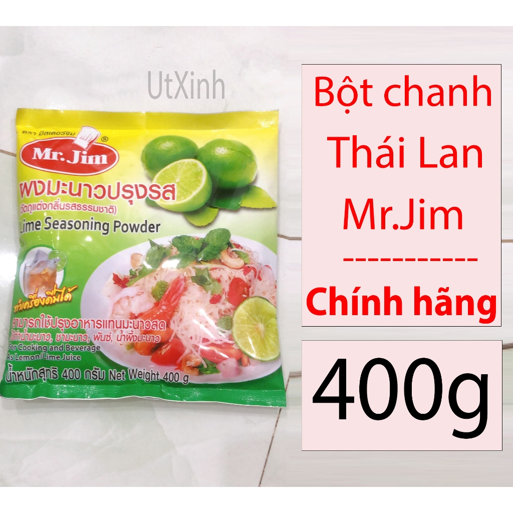BỘT CHANH THÁI LAN MR.JIM 400G - THAILAND MR.JIM LIME POWDER