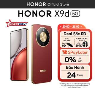 [ƯU ĐÃI ĐỘC QUYỀN] Điện Thoại Honor X9d 5G 8GB/12GB + 256GB/512GB | Pin 8300mAh | Camera AI OIS 108 MP| BH 24 Tháng