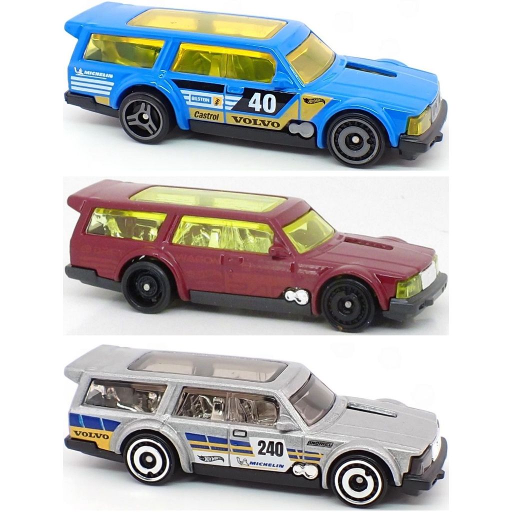 Xe mô hình Hot Wheels Volvo 240 Drift Wagon