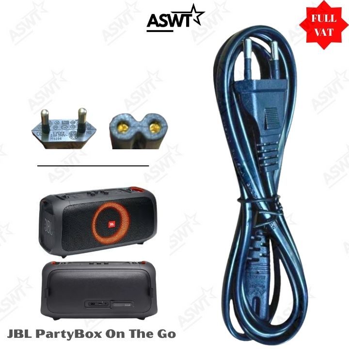 Dây sac nguồn loa JBL PartyBox On The Go dài 1.5m 3m xịn - FULL VÁT