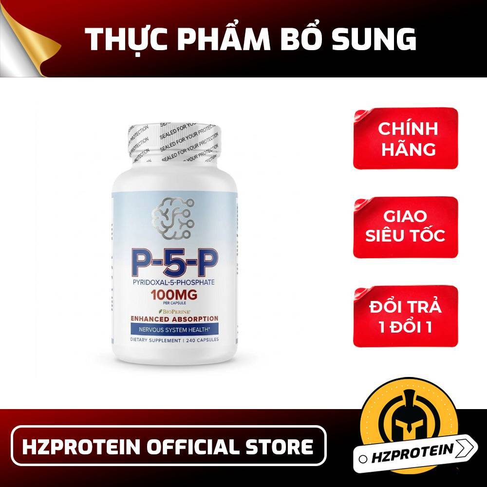 Maxlife P5P 100mg 240 Viên – Vitamin B6 Hoạt Hóa Hấp Thu Nhanh