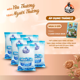 Muối Tinh Sạch Cao Cấp thương hiệu Ông Chà Và 1kg - Hàng Chính Hãng