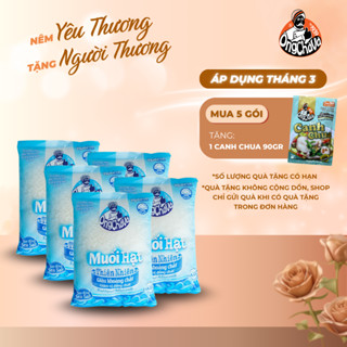 Muối Hạt Thiên Nhiên thương hiệu Ông Chà Và 1kg - Hàng Chính Hãng