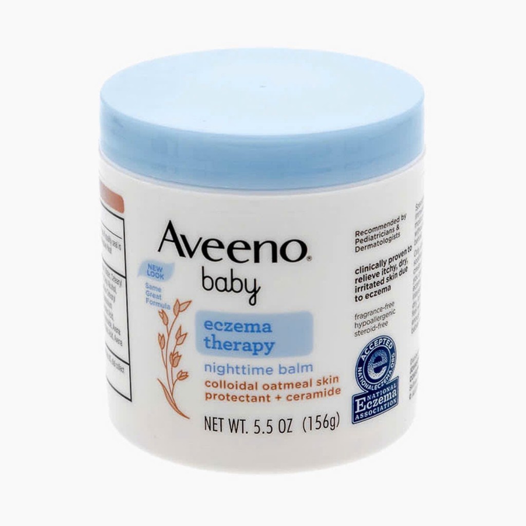 Kem dưỡng ban đêm cho bé Aveeno Baby Eczema Therapy Nighttime Balm 156g
