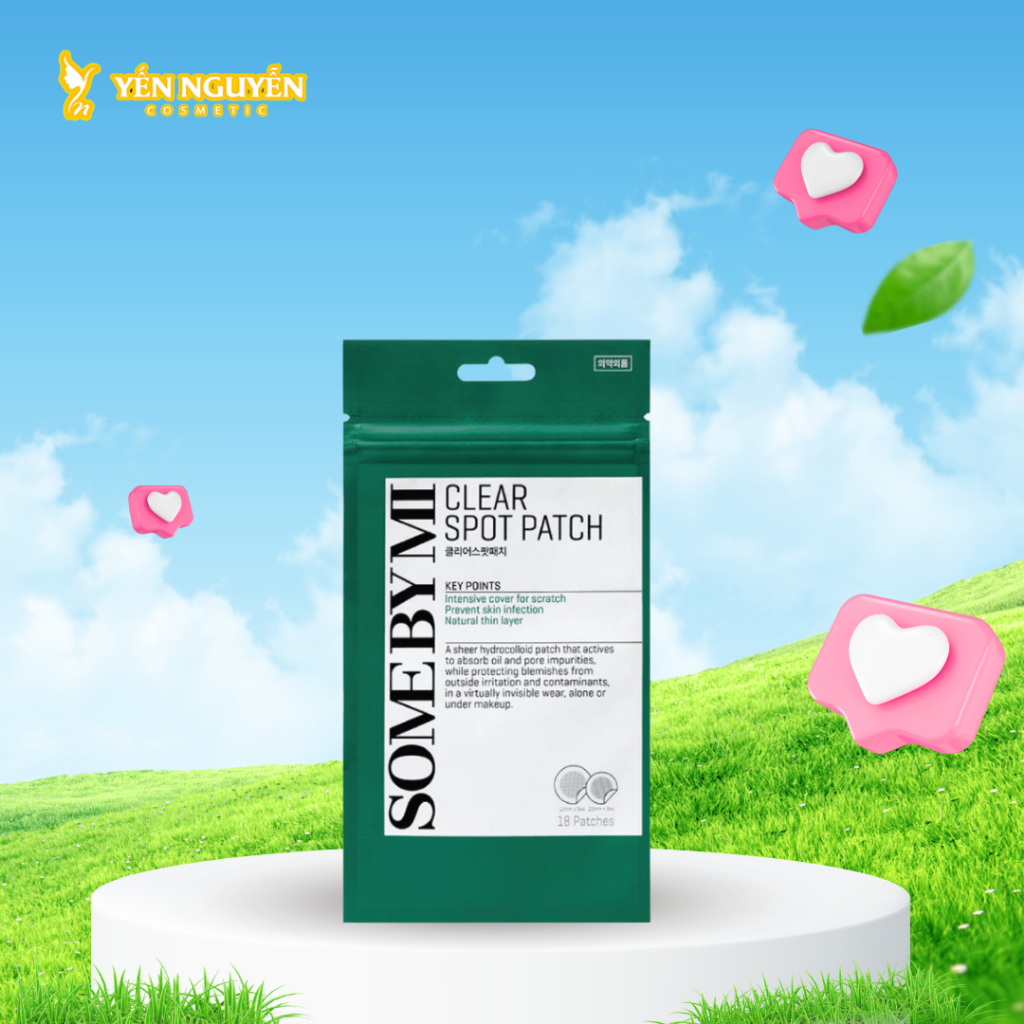 Miếng Dán Mụn Some By Mi Clear Spot Patch 18 Miếng