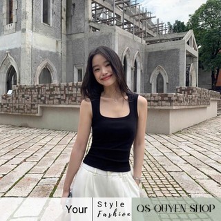 Áo Ba Lỗ Cổ U From Dài Cotton QS QUYEN SHOP