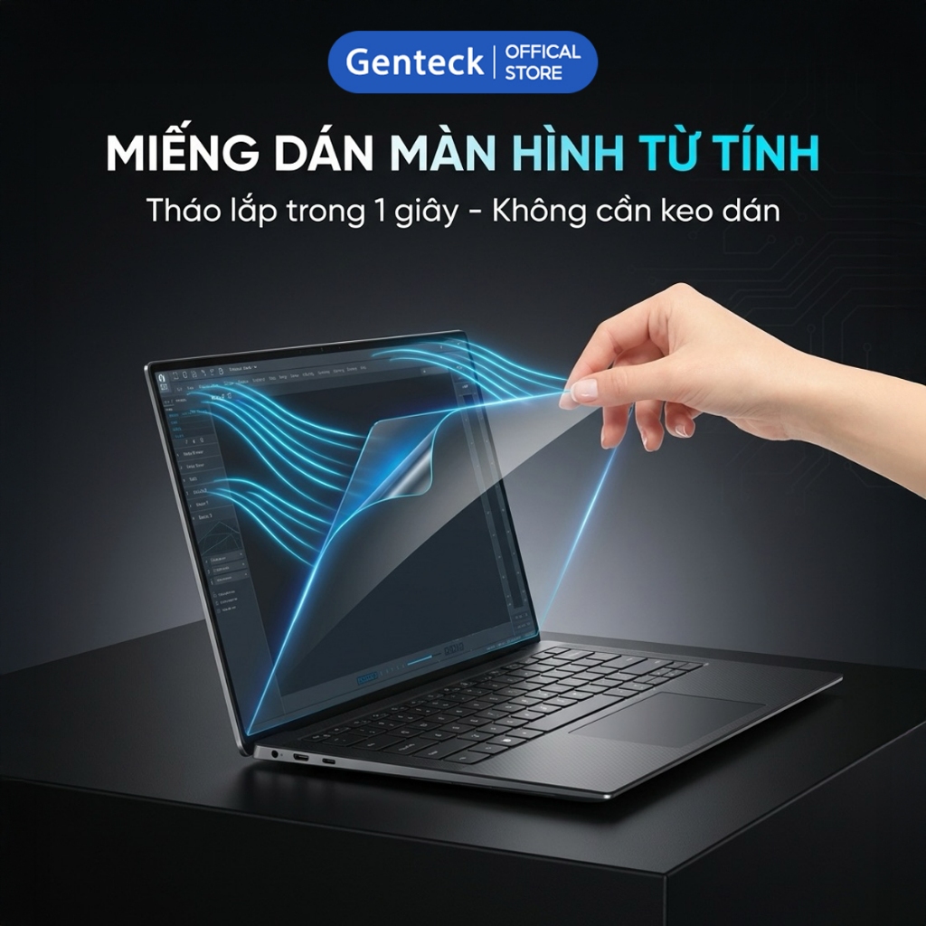 Miếng Dán Màn Hình Laptop Dell HP Asus Lenovo Chống Trầy Xước Bảo Vệ Mắt Dành Cho Laptop 12-17inch