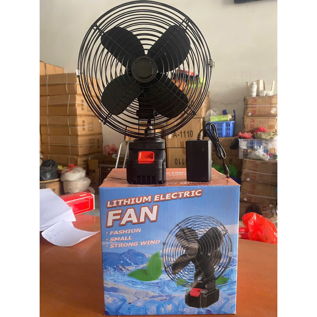 Quath tích điện để bàn  8icnh pin 10cell có 2 cấp độ chất liệu sắt bền bỉ