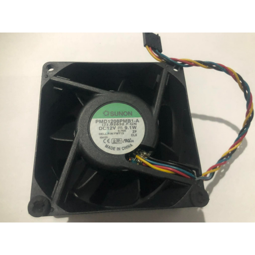 Quạt Tản Nhiệt SUNON 8cm 12V 0.75A Jack 4Pin PWM – Fan 8025 Lưu Lượng Gió Mạnh, Chạy Êm, Hàng Tháo M