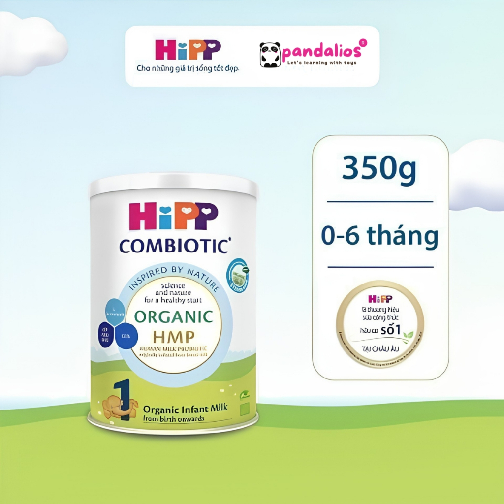 Sữa Công Thức HiPP 01 Organic Combiotic 350G - Sữa Bò