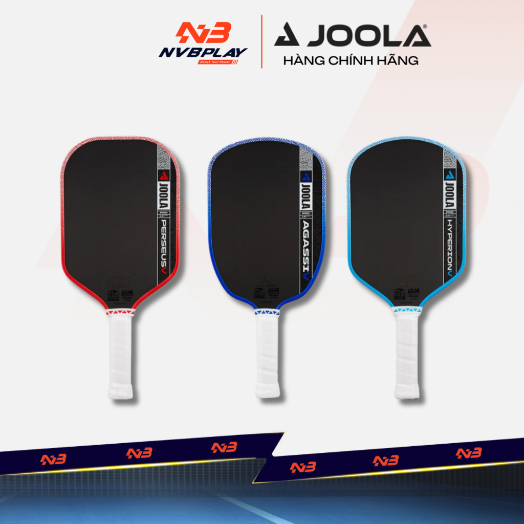 [CHÍNH HÃNG] Vợt Pickleball Joola Pro V Perseus, Hyperion, Agassi (14mm/16mm)