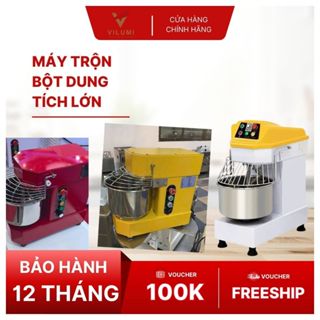 Máy trộn bột, nhồi bột dung tích lớn 7L - 10L - 20L VILUMI trộn nhanh, bền bỉ - Bảo hành 12 tháng