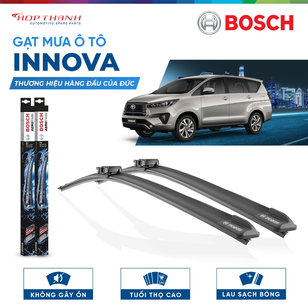Gạt mưa Bosch xe TOYOTA INNOVA hàng chính hãng ( Giá 1 cặp)