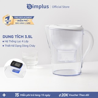 Simplus  Bình Lọc Nước Cầm Tay Dung Tích Lớn  3.5L LVSH001 - Bảo Hành 1 Năm 1 Đổi 1