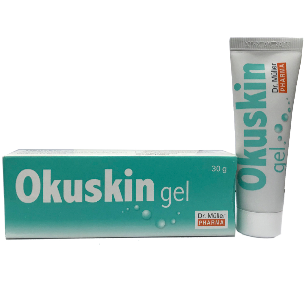 Gel bôi vết thương Okuskin Gel - Hỗ trợ giúp lành nhanh vết thương hở, hạn chế sẹo - Hàng chính hãng