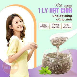 Hạt chia Úc 100g, hạt chia hữu cơ, dùng ăn ngũ cốc, sinh tố, sữa chua, tốt cho sức khỏe