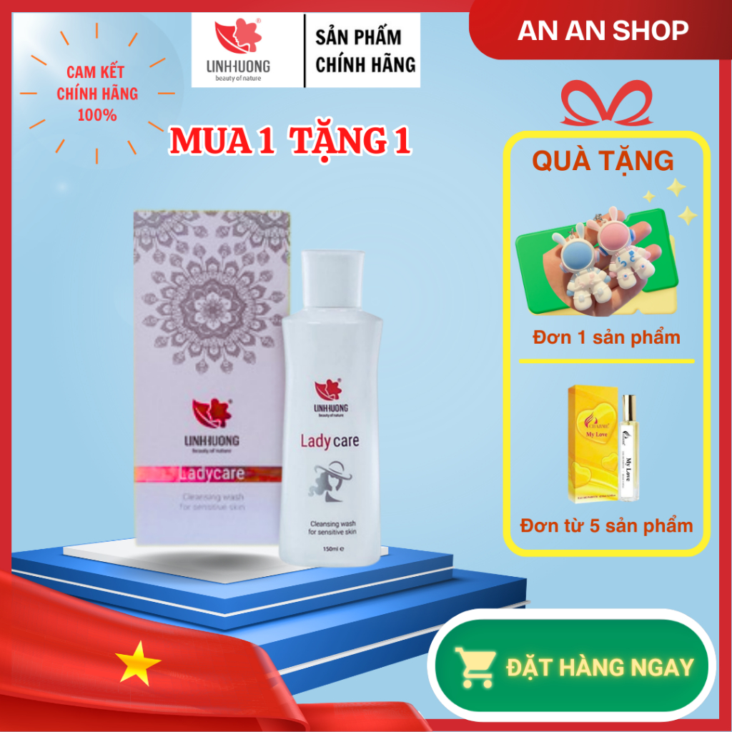[CHÍNH HÃNG 100%] Dung Dịch Vệ Sinh Phụ Nữ Linh Hương - DDVS LINH HƯƠNG- DDVS LADY CARE LINH HƯƠNG