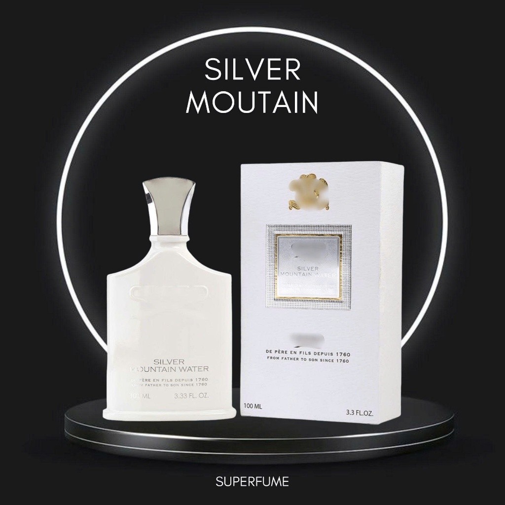 [ Fullseal ] Nước hoa Unisex đẳng cấp Silver Moutain Water 100ml EDP