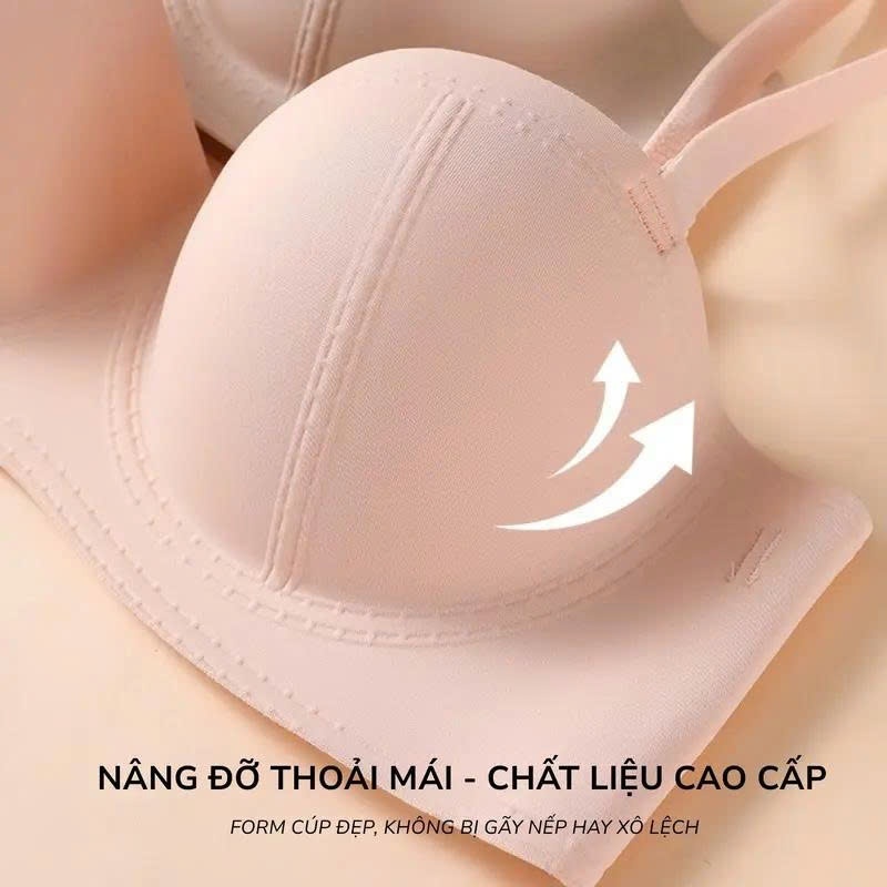 [Santony] Áo Lót Nâng Ngực Tàng Hình Không Gọng 3in1, Cúp 3D, Chống Trượt, Dây Rời, 3 Cách Mặc - A20 | BigBuy360 - bigbuy360.vn