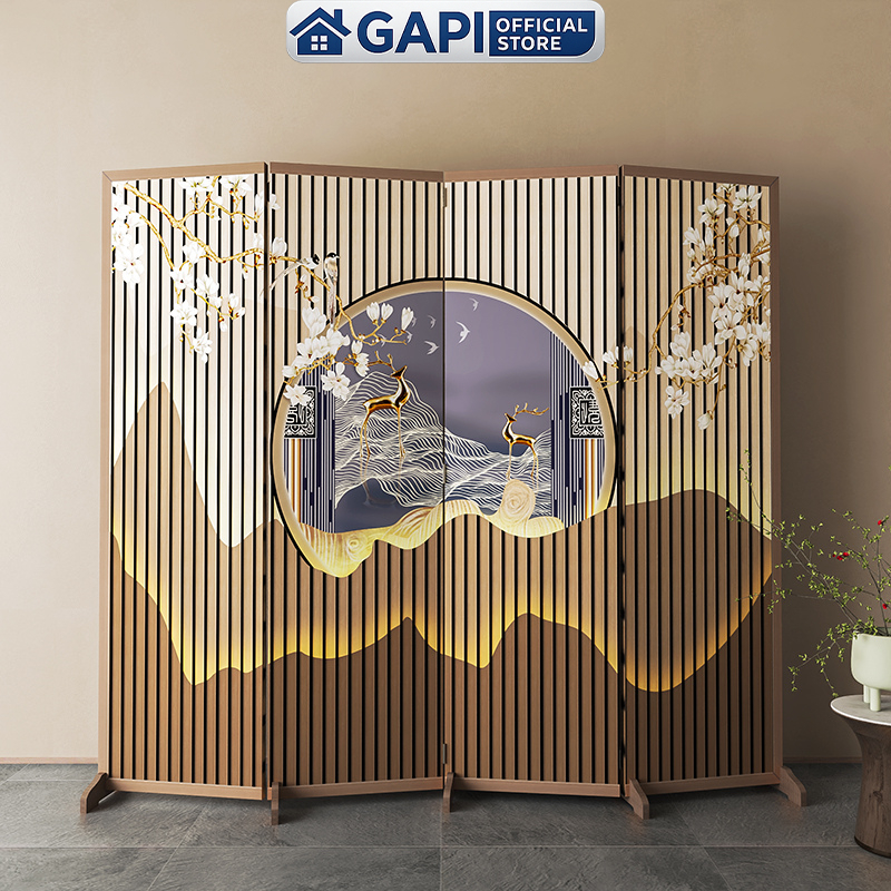 Bình phong ngăn phòng hiện đại sang trọng thương hiệu GAPI- GP392