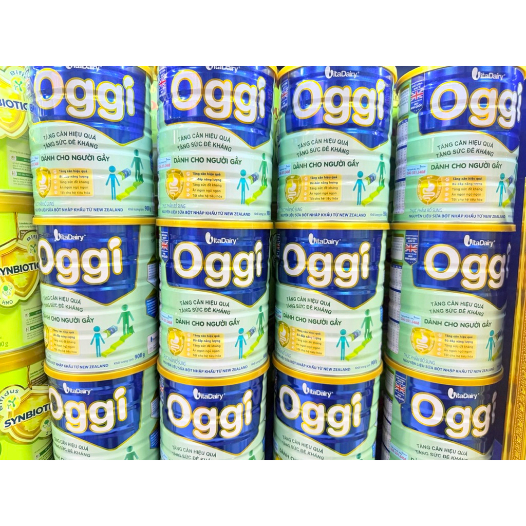 Sữa Bột Oggi Dinh dưỡng Dành cho người Gầy (900g)