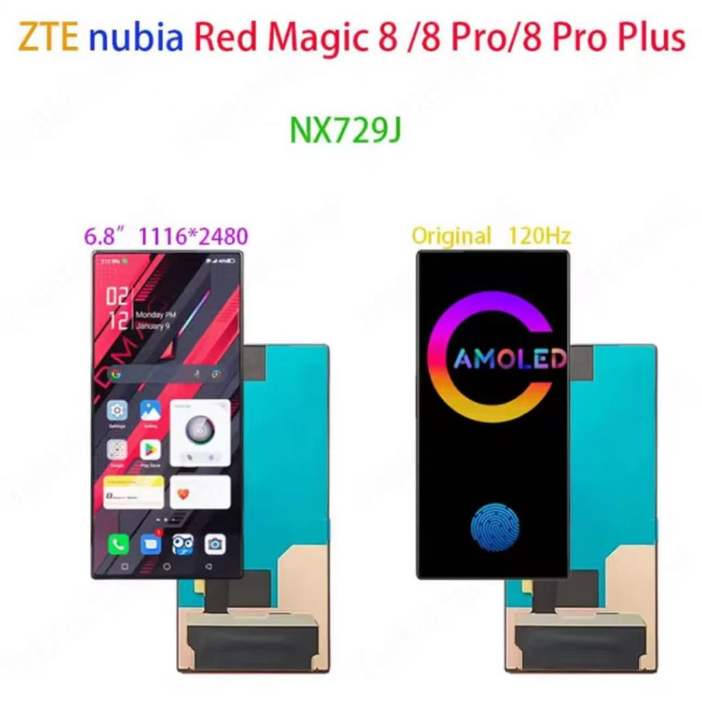 Nubia Red Devil 8/8PRO/+/8SPRO/+Lắp ráp màn hình LCD gốc