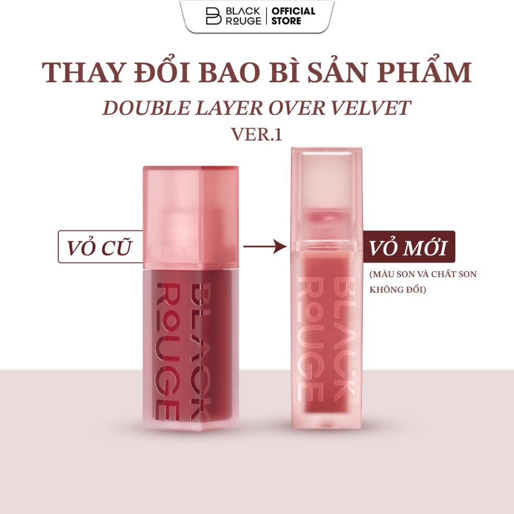 Son Kem Black Rouge Double Layer Over Velvet Ver 1 - 4.1g | BigBuy360 - bigbuy360.vn