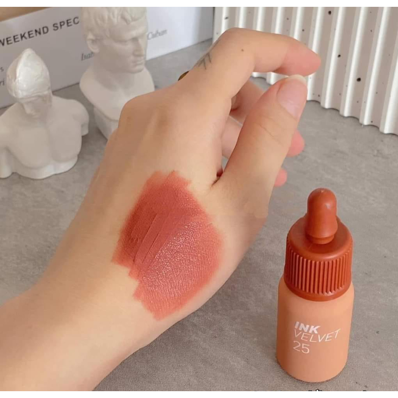Son Ink Velvet 25 Cinnamon Nude, Son Kem Ink Velvet 25 Cam Nâu Đất